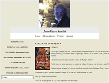 Tablet Screenshot of jeanpierresantini.com